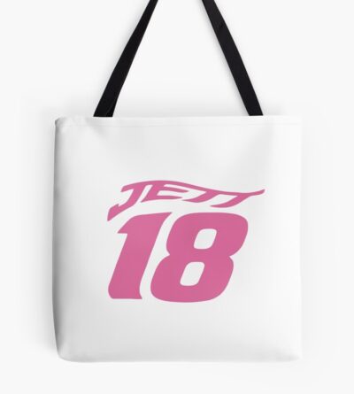 Jett Lawrence Merch Jett Pink Smiley Tote Bag Official Jett Lawrence Merch