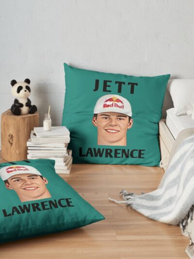 Jett Lawrence Gift For Fans13 Throw Pillow Official Jett Lawrence Merch