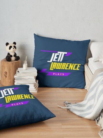 Jett Lawrence 5 Throw Pillow Official Jett Lawrence Merch