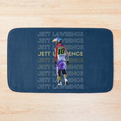 Jett Lawrence  S Bath Mat Official Jett Lawrence Merch