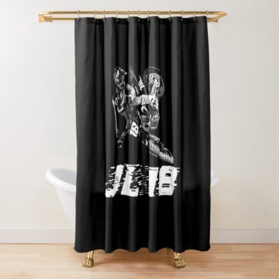 Jett Lawrence Artwork Shower Curtain Official Jett Lawrence Merch